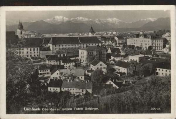 Lambach Oberoesterreich Totes Gebirge