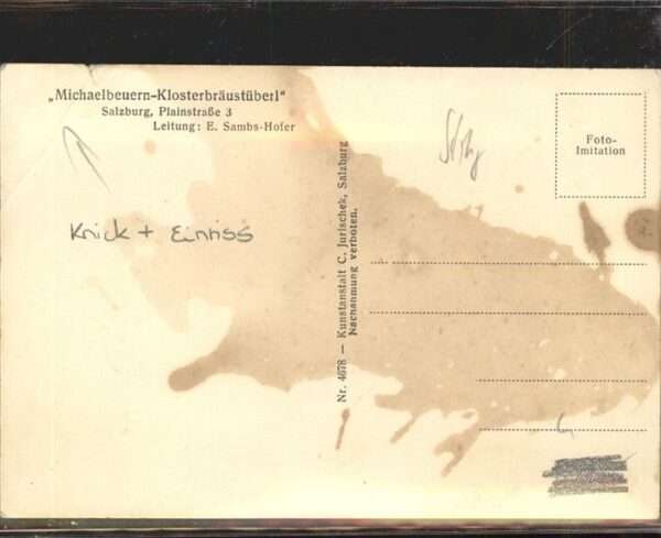 Salzburg Oesterreich Michaelbeuern Klosterbräustüberl – Bild 2