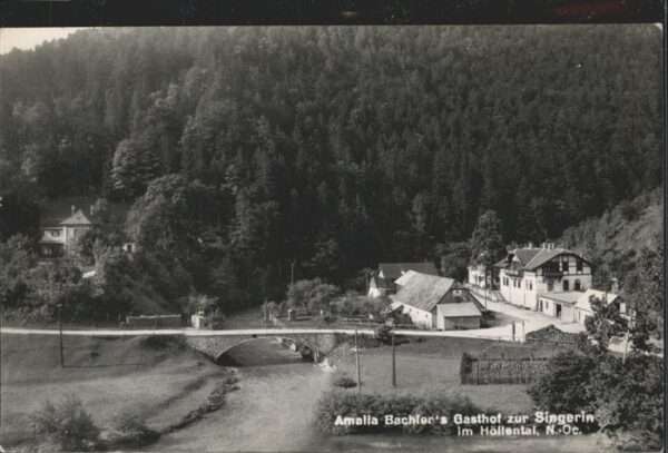 Hoellental Niederoesterreich Gasthof zur Singerin