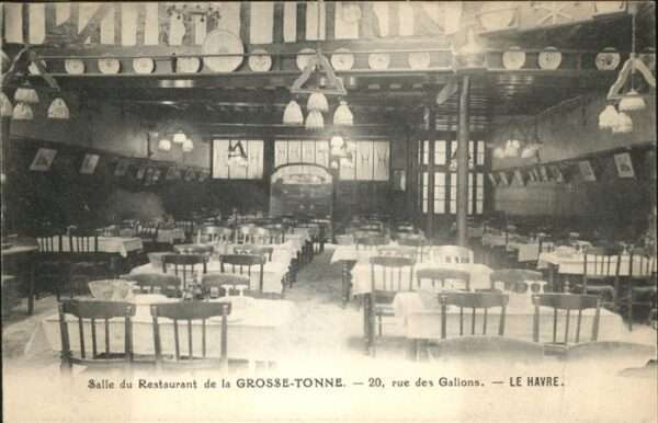 Le Havre Salle du Restaurant de la Grosse-Tonne