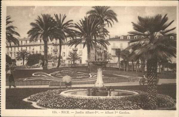 Nice Alpes Maritimes Jardin Albert