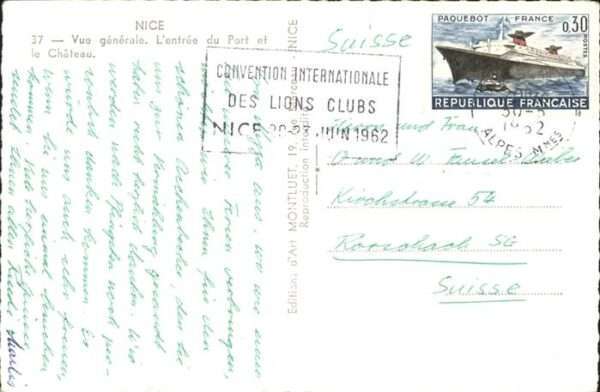 Nice Alpes Maritimes Entree du Port Chateau – Bild 2