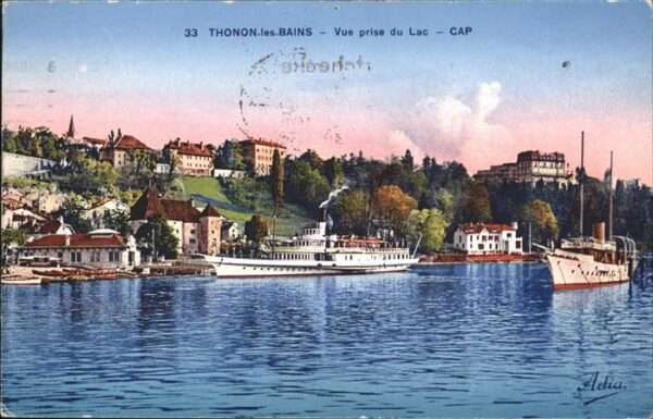 Thonon-les-Bains Cap Schiffe