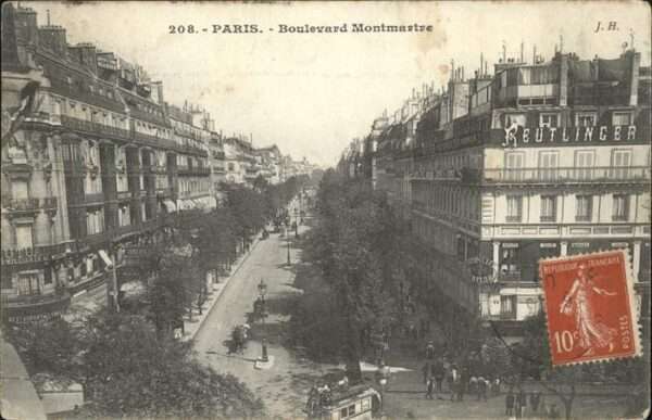 Paris Boulevard Montmartre