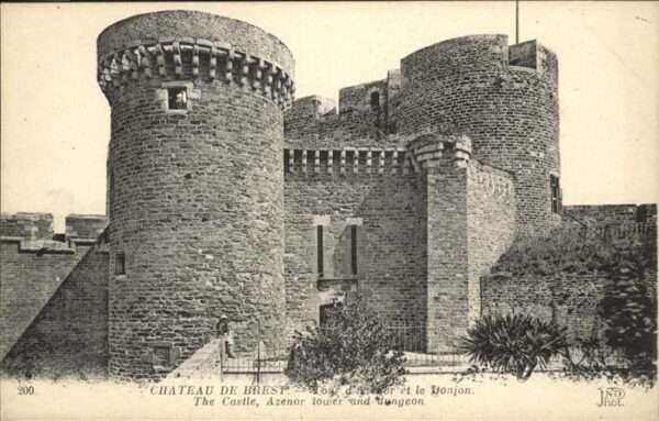 Brest 29 Chateau de Brest Tour d_Azenor