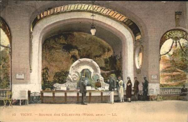 Vichy Allier Source des Celestins
