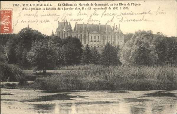 Villersexel Chateau du Marquis de Grammont