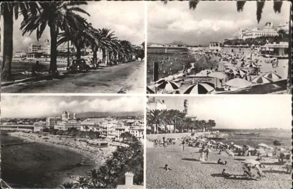 Saint-Raphael Var la Promenade la Plage