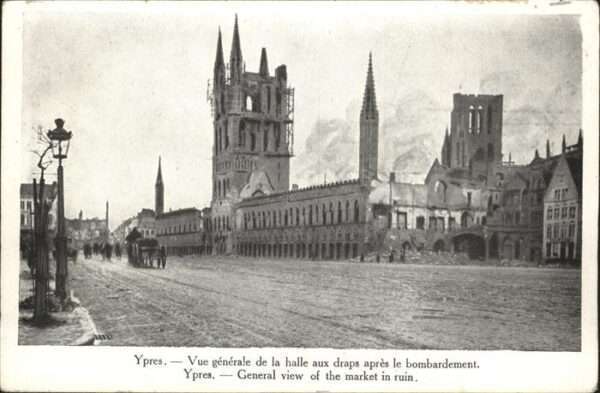 Ypern Ypres Halle aux draps