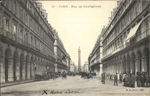 Paris Rue de Castiglione