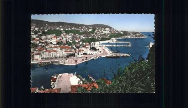 Nice Alpes Maritimes Entree du Port le Mont Boron