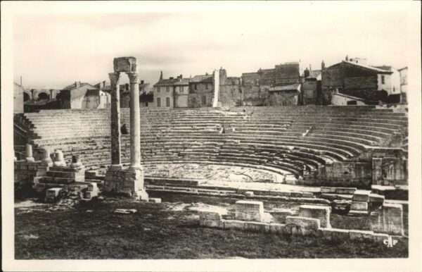Arles Bouches-du-Rhone Ruines du Theatre Antique