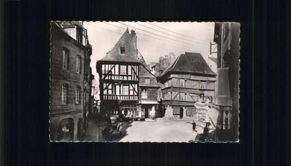 Dinan 22 Anciennes Maisons Rue de l'Apport