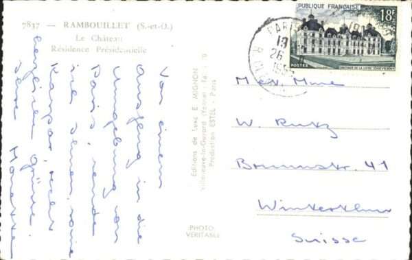 Rambouillet Chateau Residence Presidentielle – Bild 2