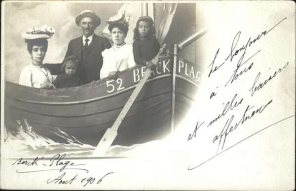 Berck-Plage Bateau Familie