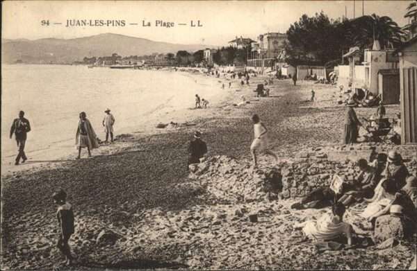 Juan-les-Pins Antibes 06 la Plage