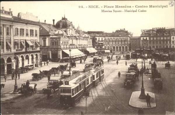 Nice Alpes Maritimes Place Massena Casino Municipal Strassen