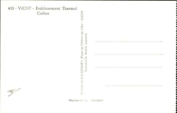 Vichy Allier Etablissement Thermal Callou – Bild 2