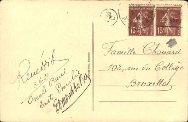 Auray Noce Bretonne Eglise Trachten – Bild 2