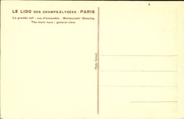 Paris Le Lido des Champs-Elysees – Bild 2