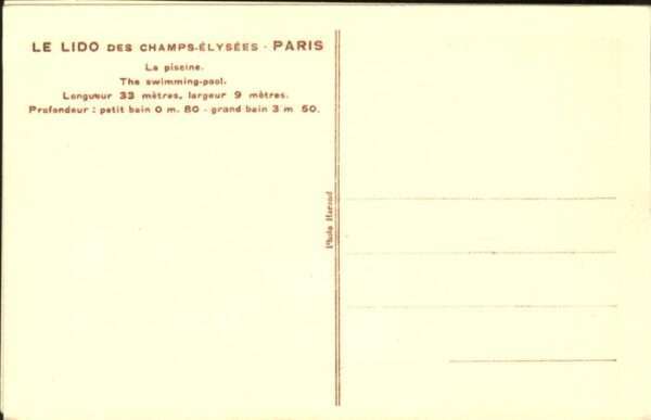 Paris Le Lido des Champs-Elysees – Bild 2