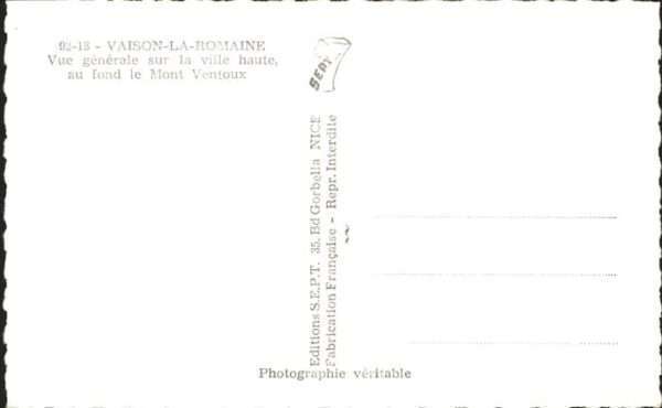 Vaison-la-Romaine Vaucluse – Bild 2