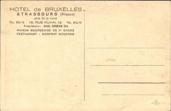Strasbourg Alsace Hotel de Bruxelles – Bild 2