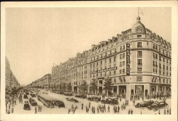 Paris Hotel Ambassador Boulevard Haussmann