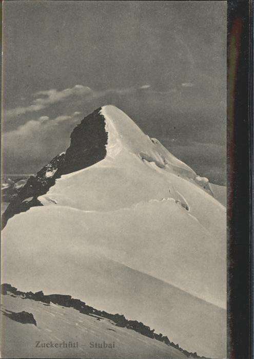 Zuckerhuetl Stubai Berggipfel