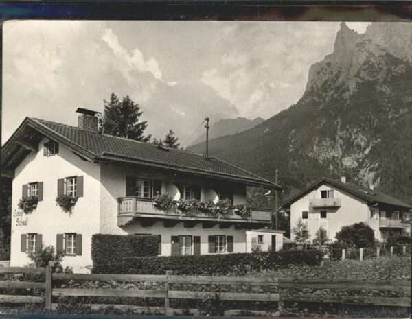 Mittenwald Karwendel Tirol Haus Schaaf