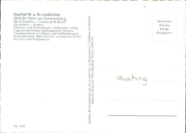 Sankt Peter Kammersberg Gasthof Lindbichler – Bild 2