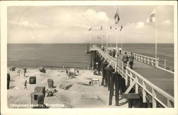 Misdroy Ostseebad Westpommern Seebrücke