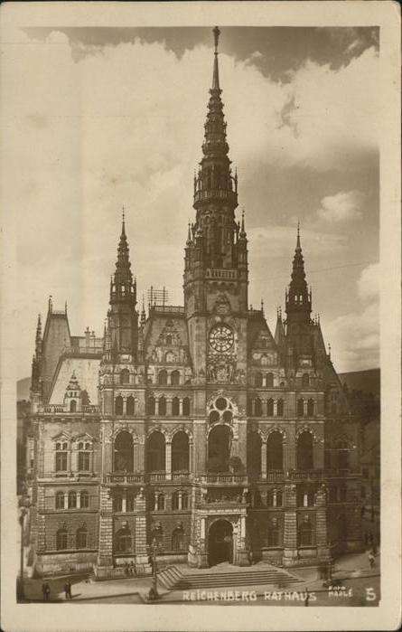 Reichenberg Liberec Boehmen Rathaus