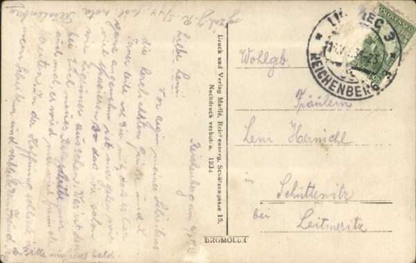 Reichenberg Liberec Boehmen Rathaus – Bild 2