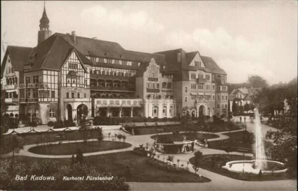 Bad Kudowa Niederschlesien Kurhotel Fürstenhof