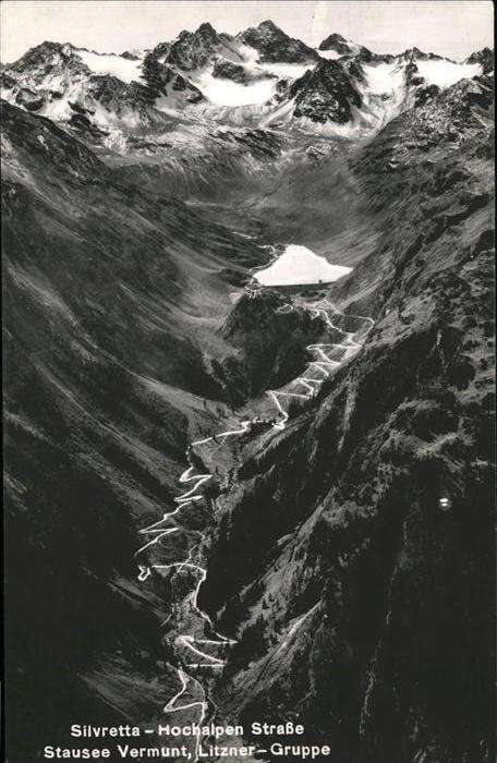 Vermuntstausee Silvretta-Hochalpen
Litzner-Gruppe