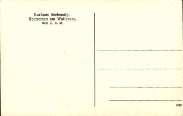 Oberterzen Wallensee
Kurhaus Seebenalp – Bild 2