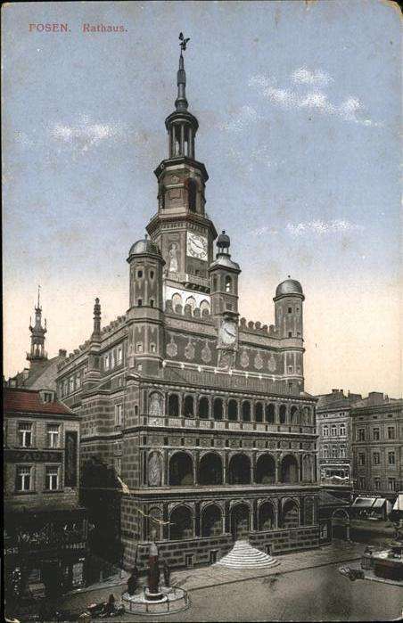 Posen Poznan Rathaus