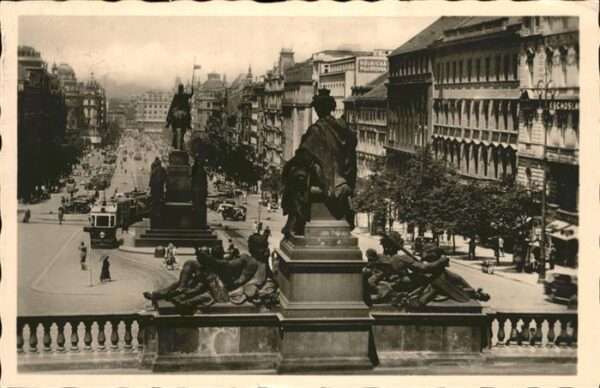 Prag Prahy Prague Wenzelsplatz