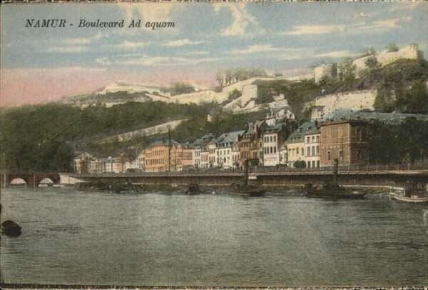 Namur Wallonie Boulevard Ad Aquam