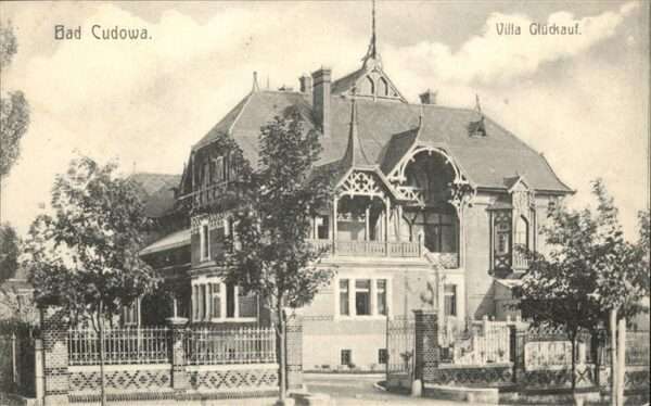 Bad Kudowa Niederschlesien Villa Glückauf