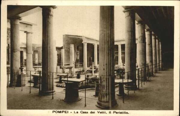 Pompei Casa dei Vettii
Peristilio