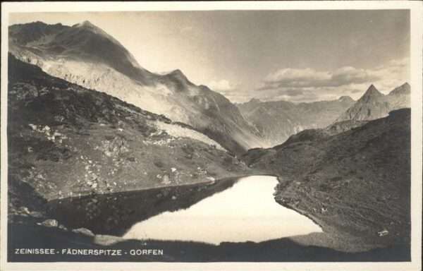 Gorfen Vorarlberg Zeinisee
Fädnerspitze