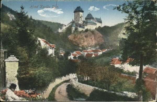Hrad Karluv Tyn Praha Burg
Panorama