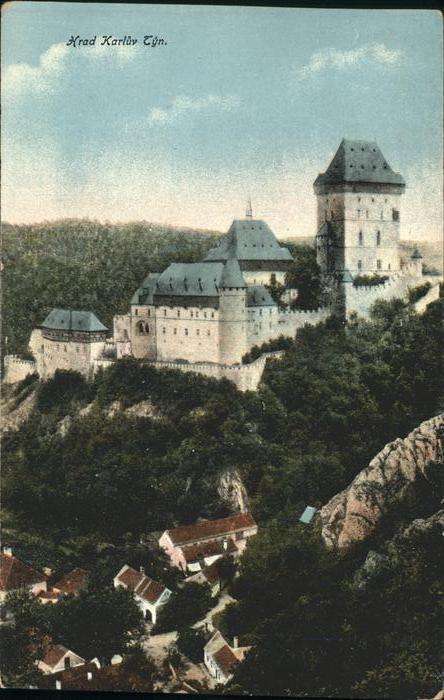 Hrad Karluv Tyn Praha Burg