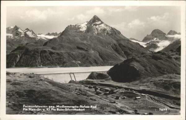 Landeck Tirol Kl. piz Buin-Silvrettadorf
Fermuntstau