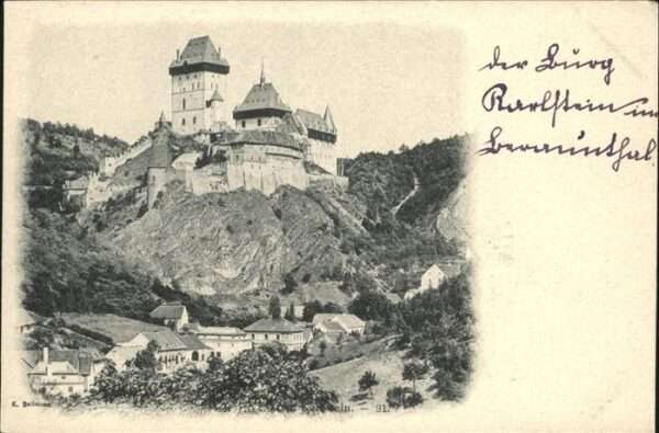 Karluv Tyn Tschechien Burg Rudolfstein