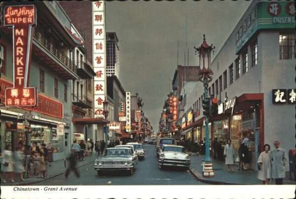 San Francisco California China Town