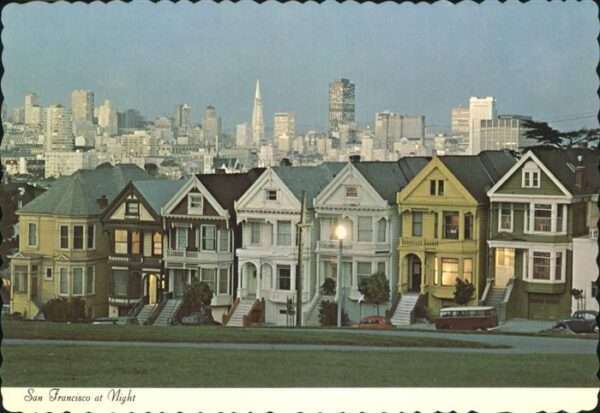 San Francisco California at Night