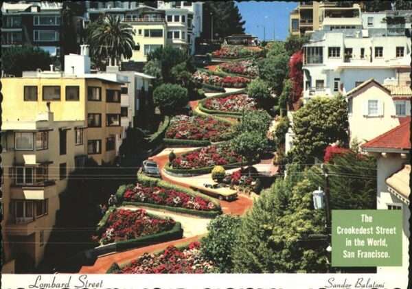 San Francisco California Lombard Street